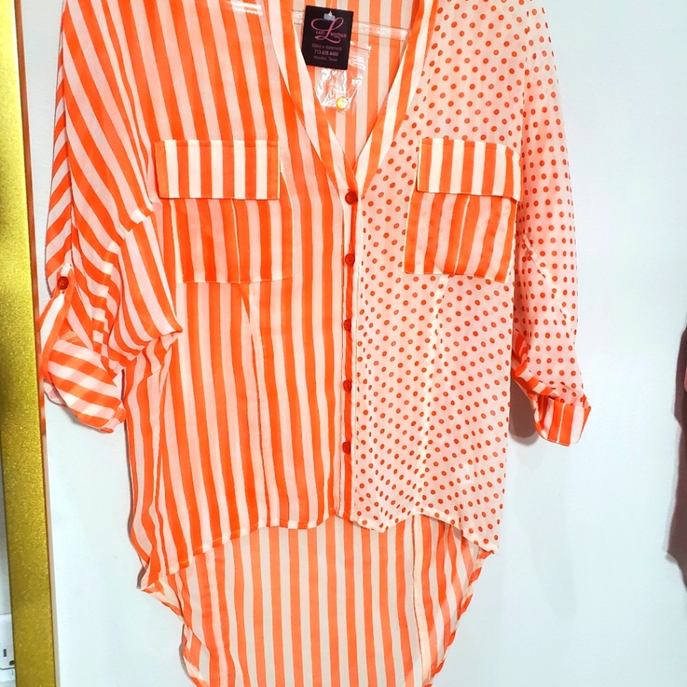 Striped top, 90s vibe